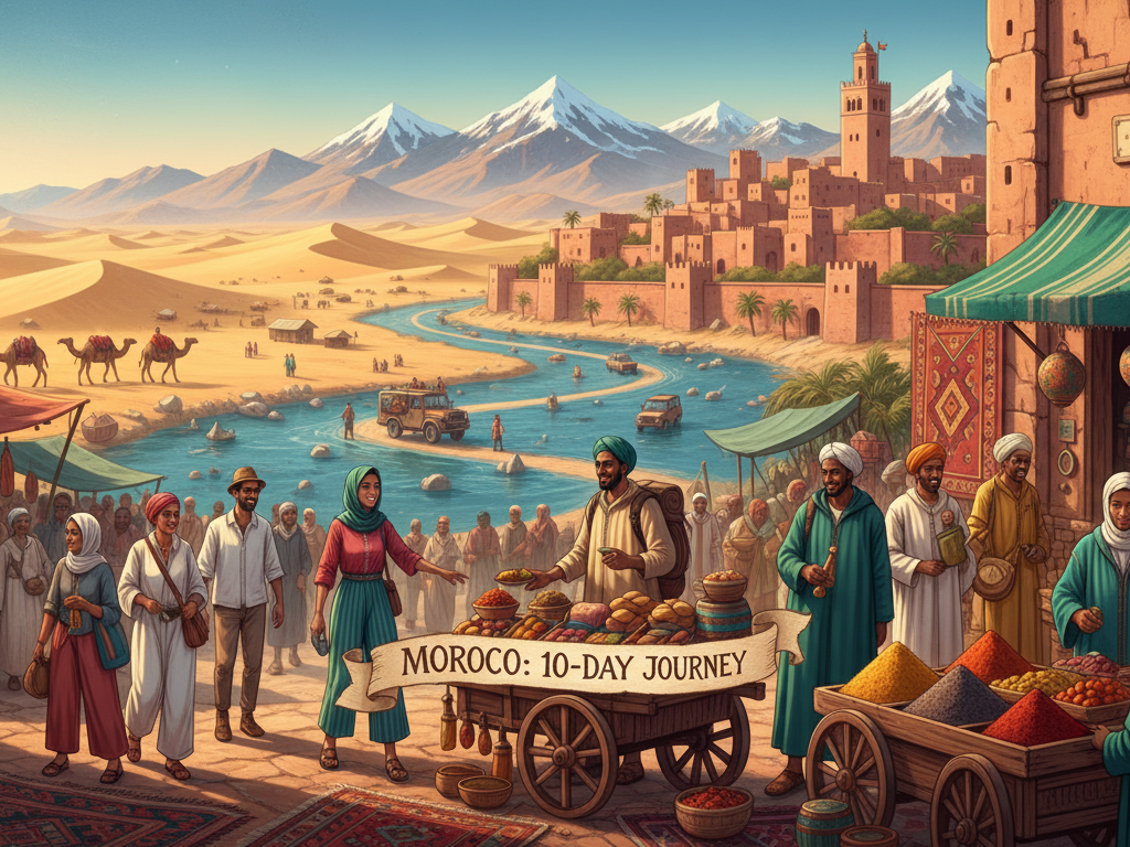10 days morocco itinerary