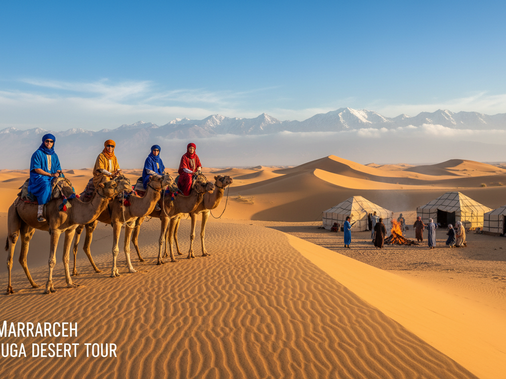 4 Days Marrakech to Merzouga Desert Tour
