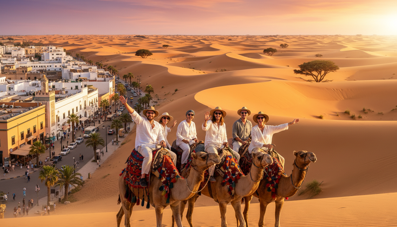 Casablanca to Sahara tour