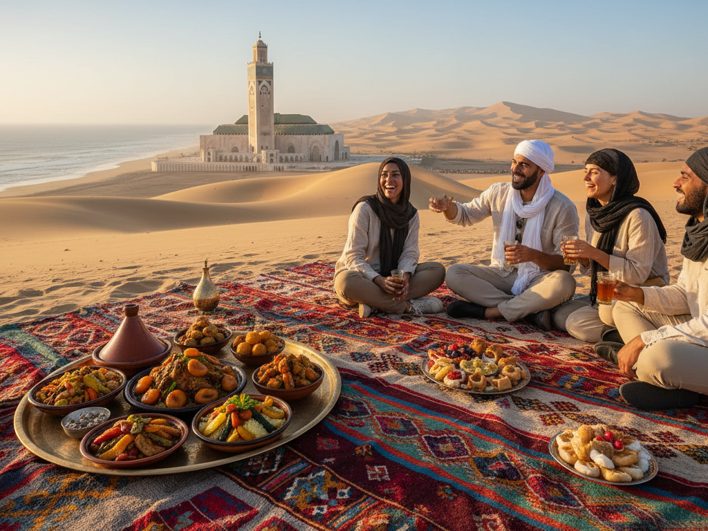 Casablanca to Sahara tour