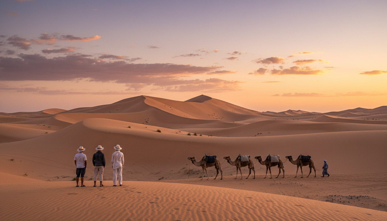 Morocco Itinerary 5 Days: Marrakech to Fes Desert Tour with Sahara Experience