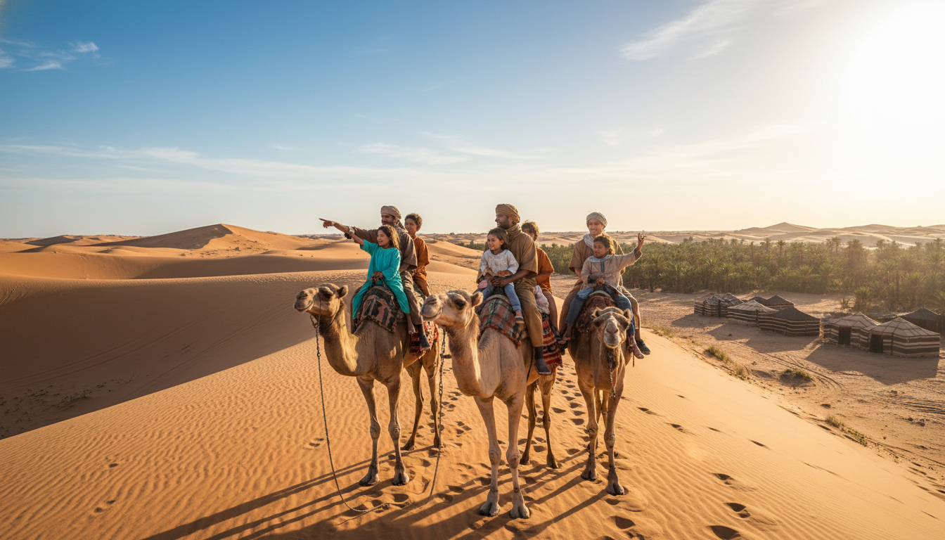 Morocco desert tours with kids