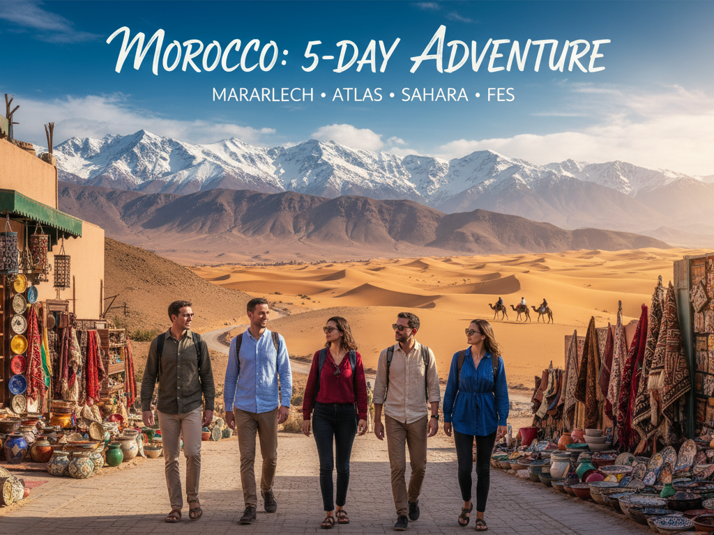 explore morocco in 5 days