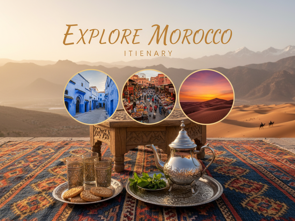 explore morocco itinerary
