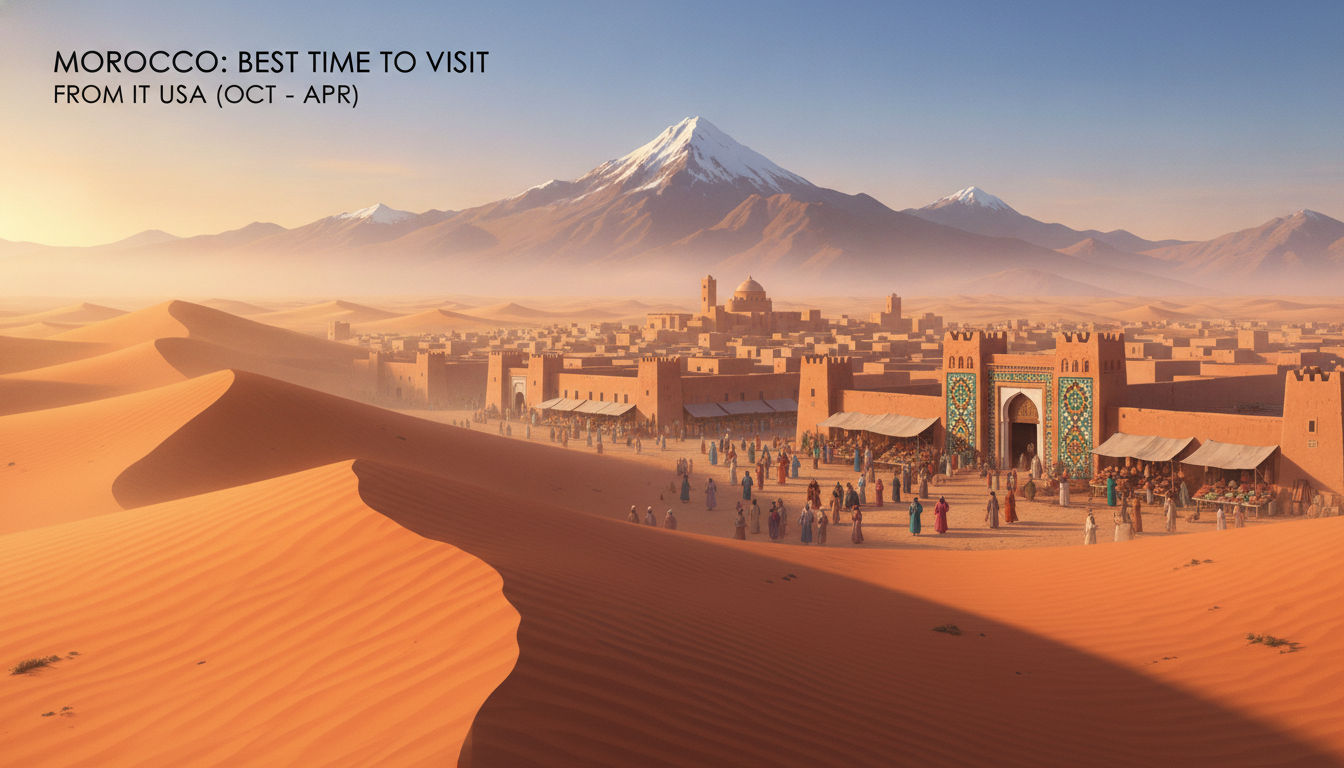 Best Time to Visit Morocco from the USA