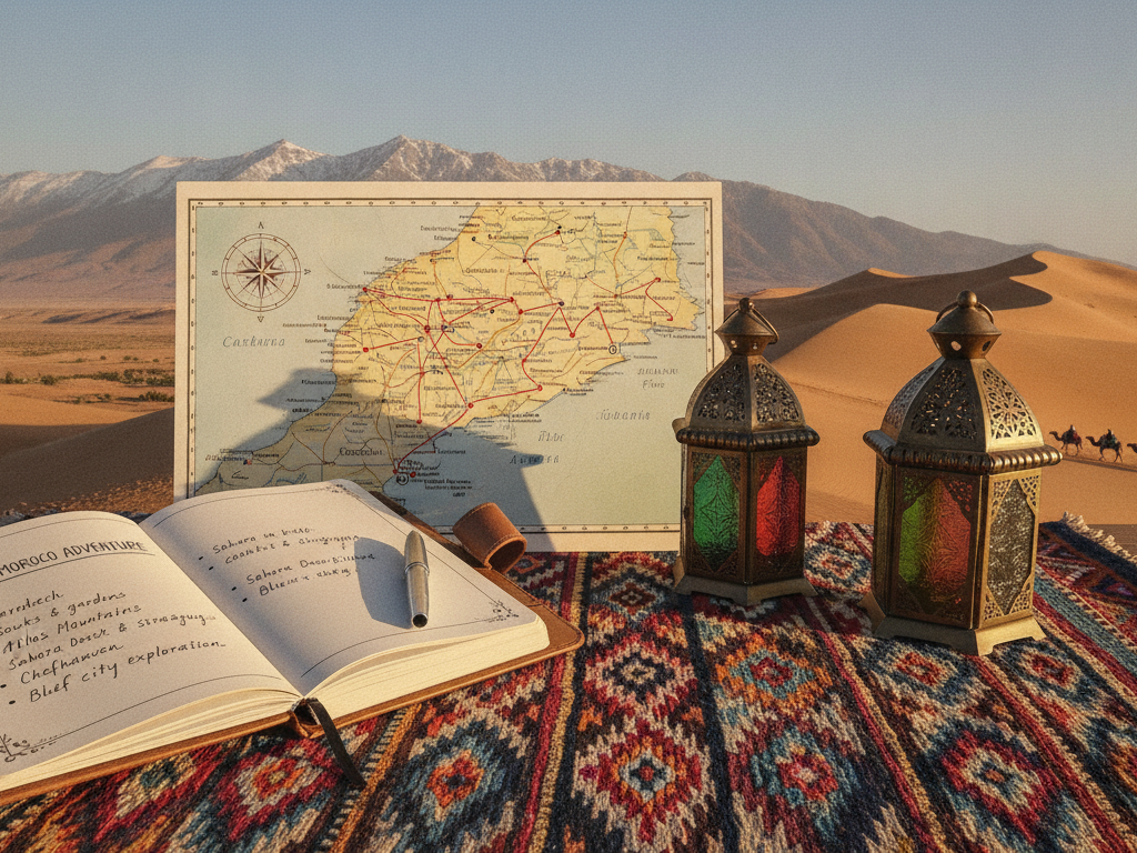 Morocco travel itinerary Morocco travel itinerary