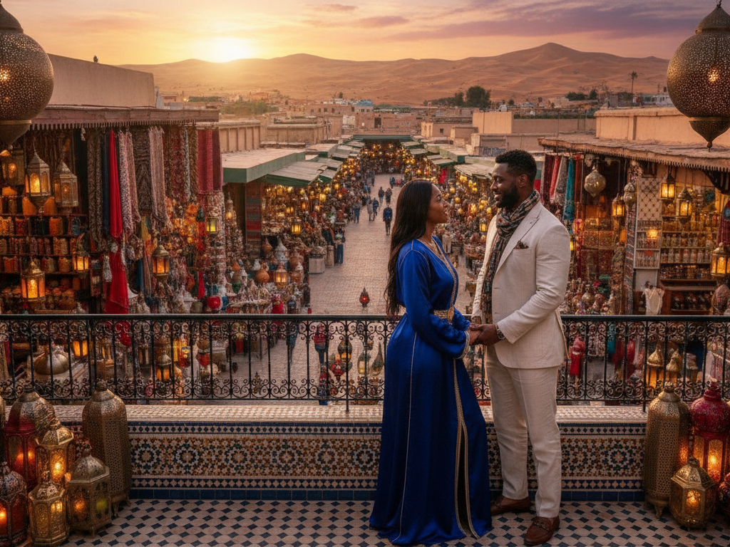 luxury Morocco tours for Black American couples luxury Morocco tours for Black American couples